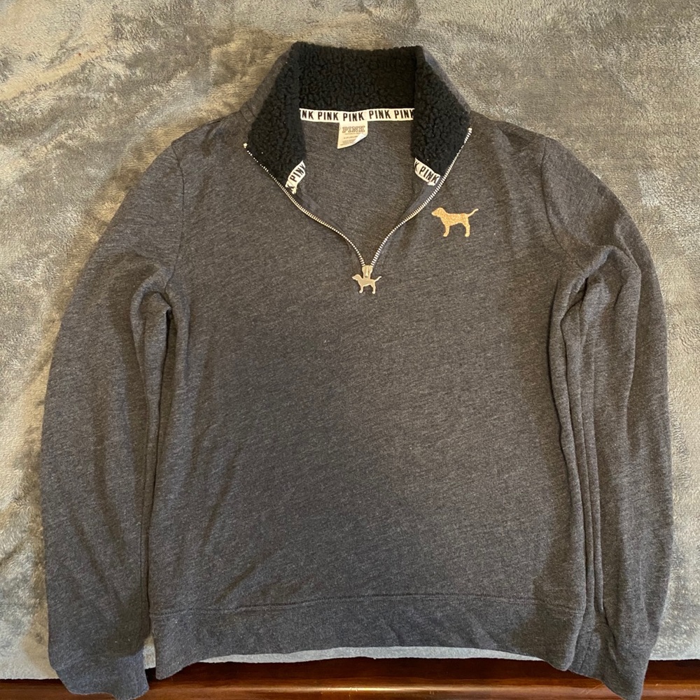 PINK Women’s half-zip sweatshirt
